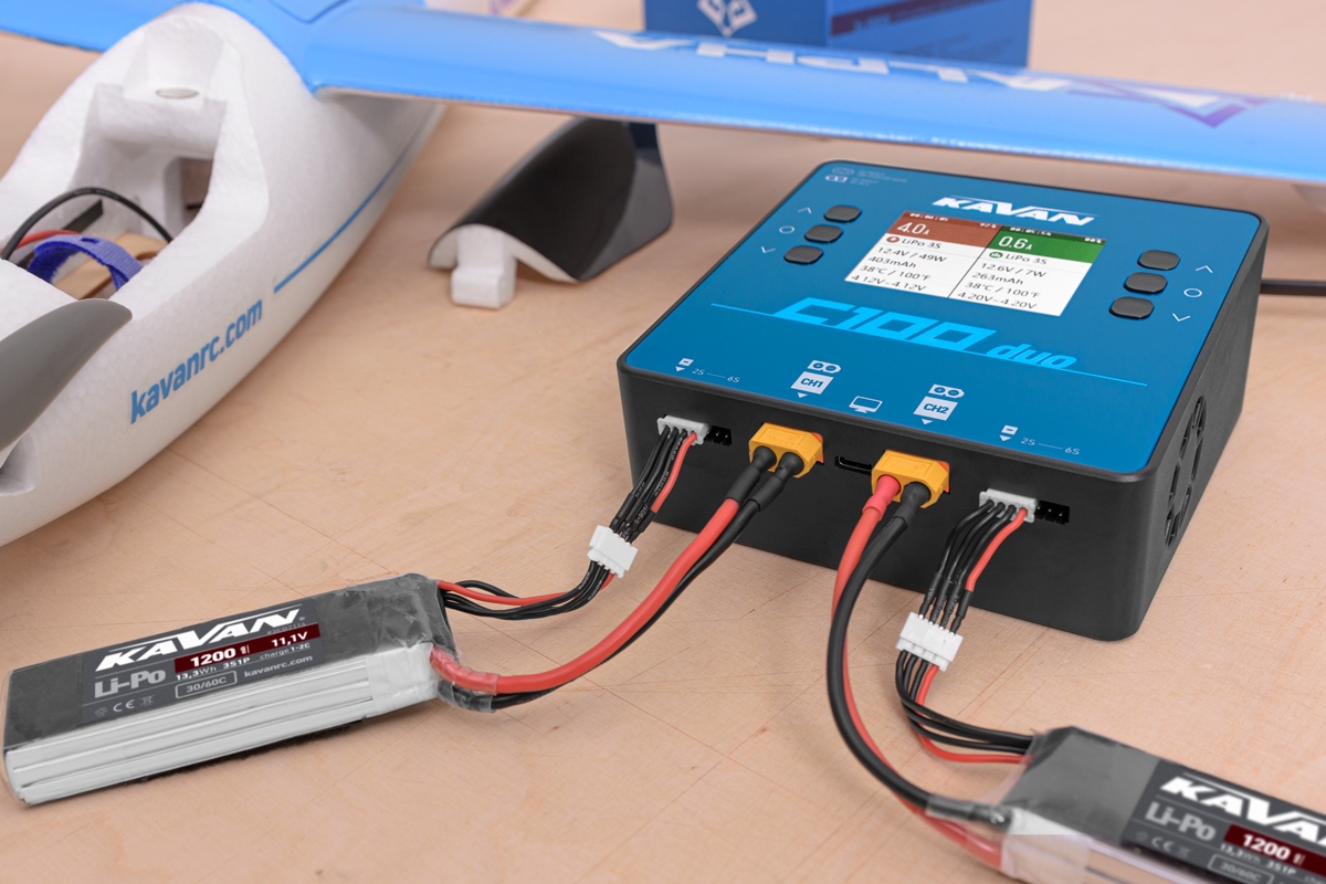 kavan c100 duo balanced charger 2x 500w kavan c100 duo balanced charger 2x 500w