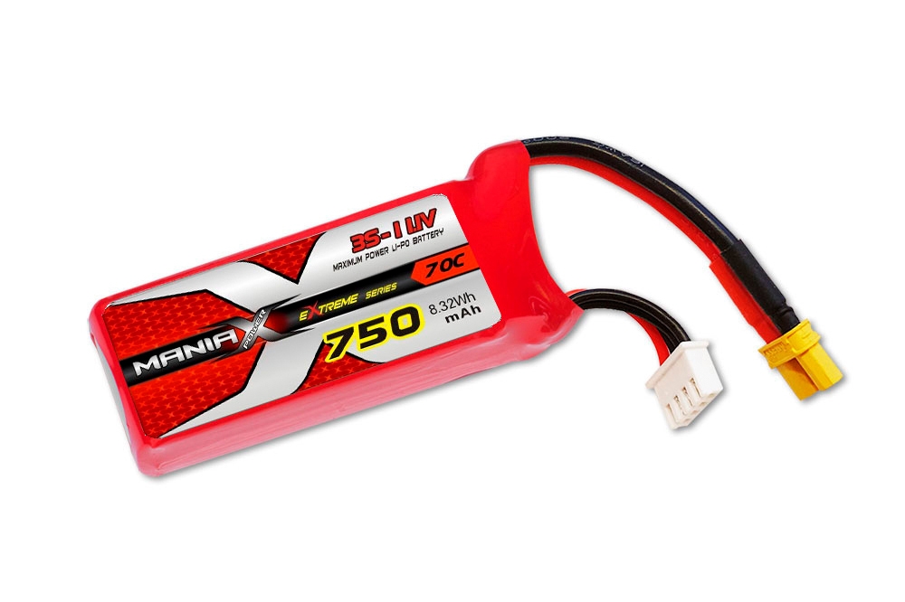 maniax lipo 11.1v 750mah 70c maniax lipo 11.1v 750mah 70c